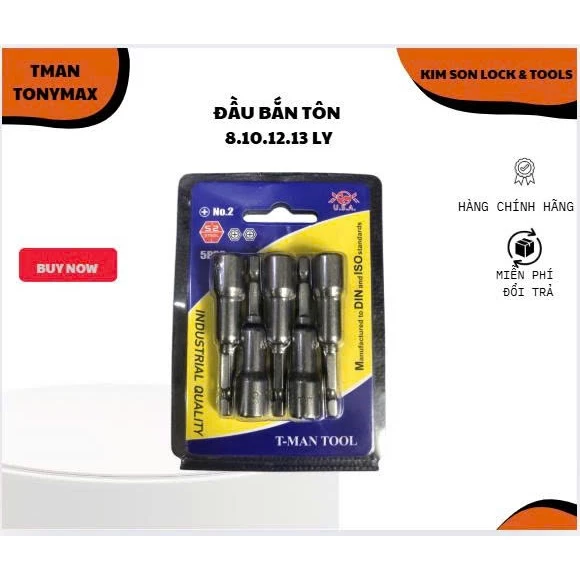 Đầu bắn tôn, đầu chụp bắn tôn thương hiệu T man chính hãng cao cấp