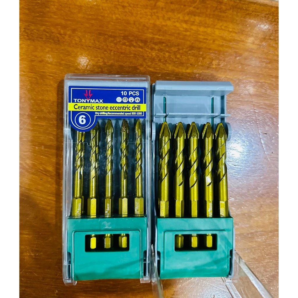 Mũi khoan đa năng , mũi khoan lệch tâm 2 cạnh chuôi lục giác thương hiệu Tonymax cao cấp Mũi khoan đa năng , mũi khoan lệch tâm 2 cạnh chuôi lục giác thương hiệu Tonymax cao cấp